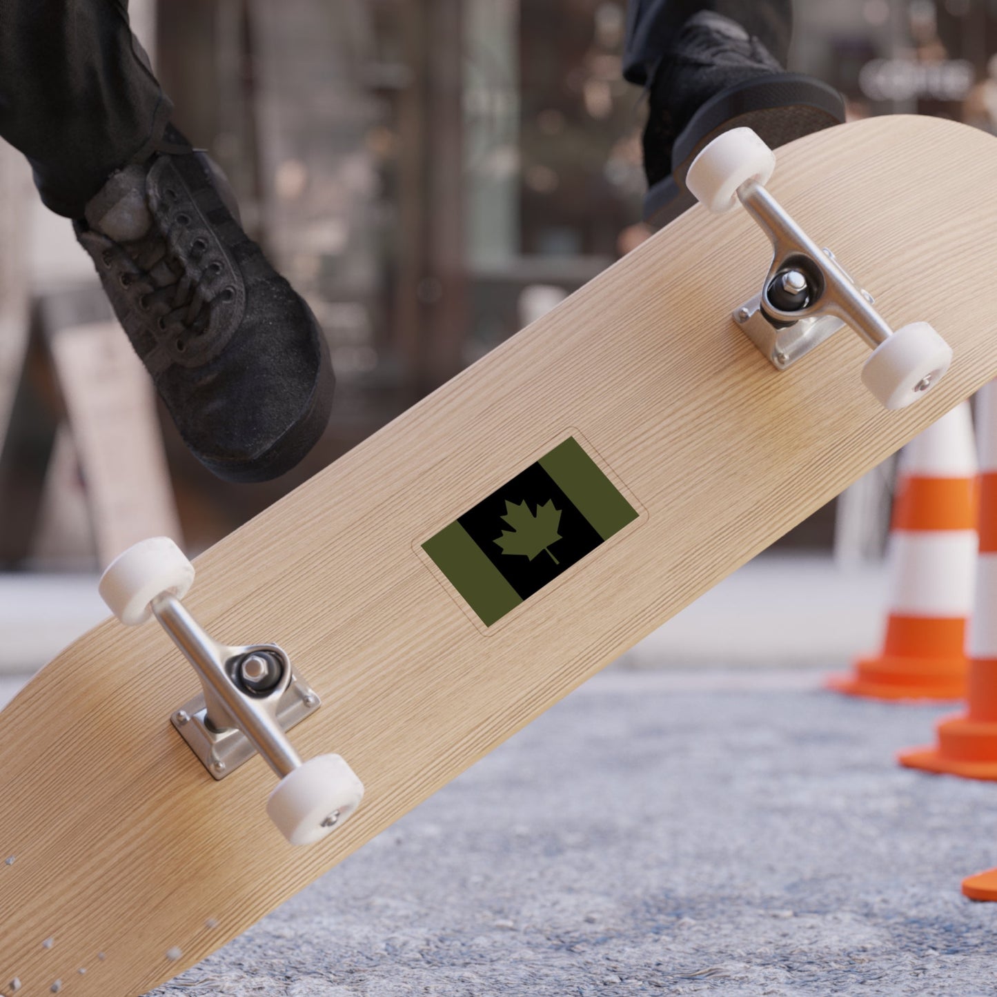 Canadian Flag – Military Green Sticker | Tactical Motive Original Tactical Motive