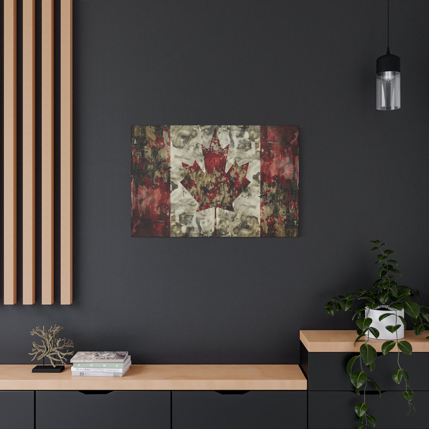 Duty with Honour – Canadian Military Canvas Wall Art Tactical Motive