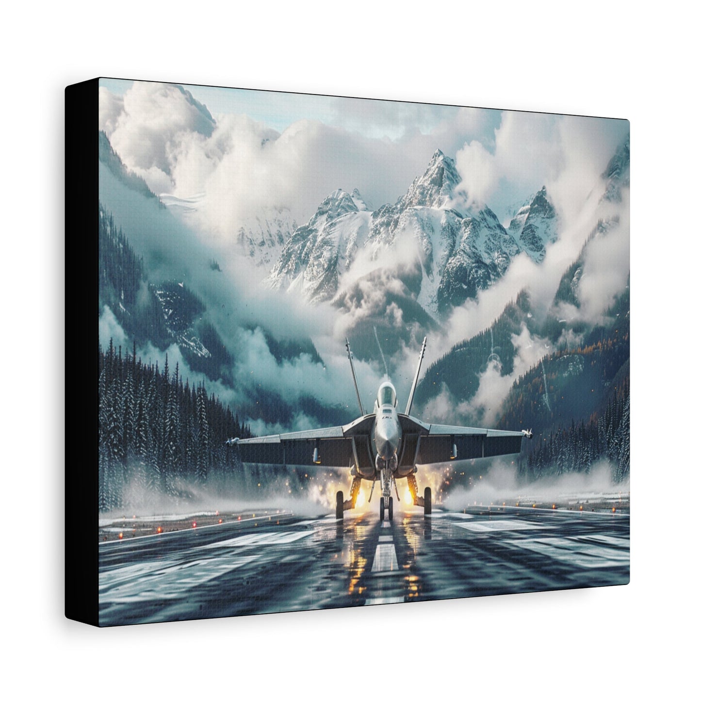 RCAF CF‑18 Hornet – Sky Guardians Canvas Wall Art Tactical Motive