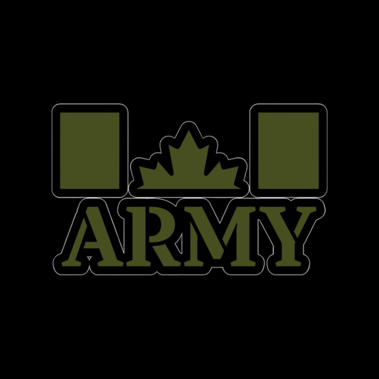 Army Green Canadian Flag – ARMY Sticker | Tactical Motive Original Tactical Motive