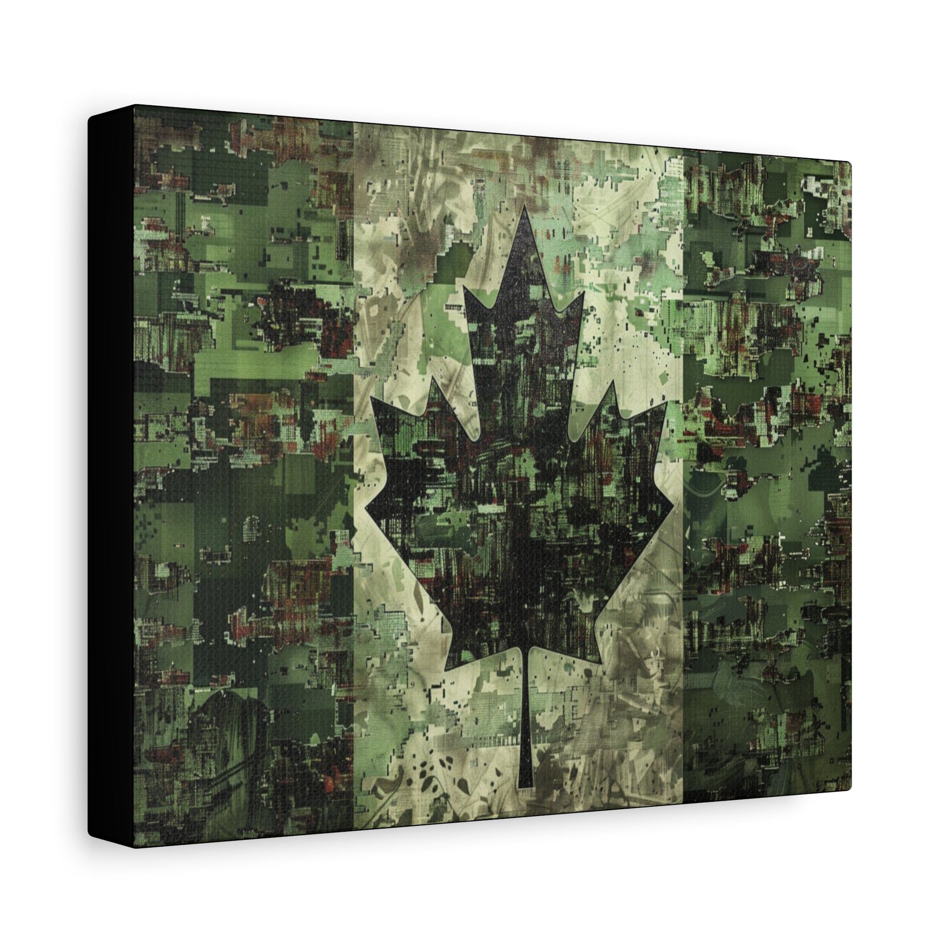 Duty. Honour. Canada. – Camouflage Canvas Wall Art - Tactical Motive