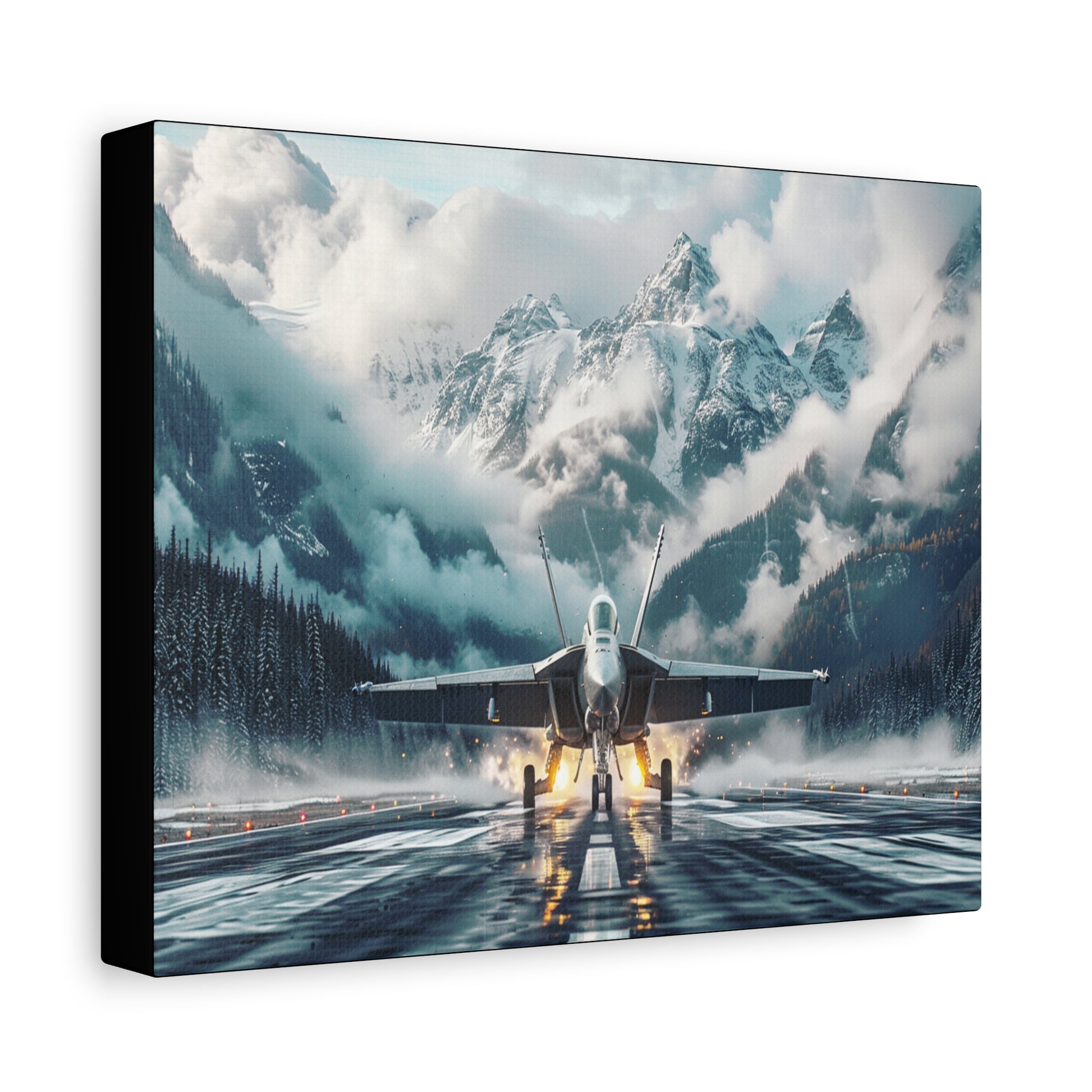 RCAF CF‑18 Hornet – Sky Guardians Canvas Wall Art Tactical Motive
